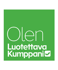 Luotettava kumppani logo Olen luotettava kumppani.