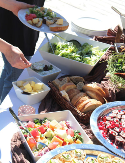 Rippijuhlat, haarukkabuffet